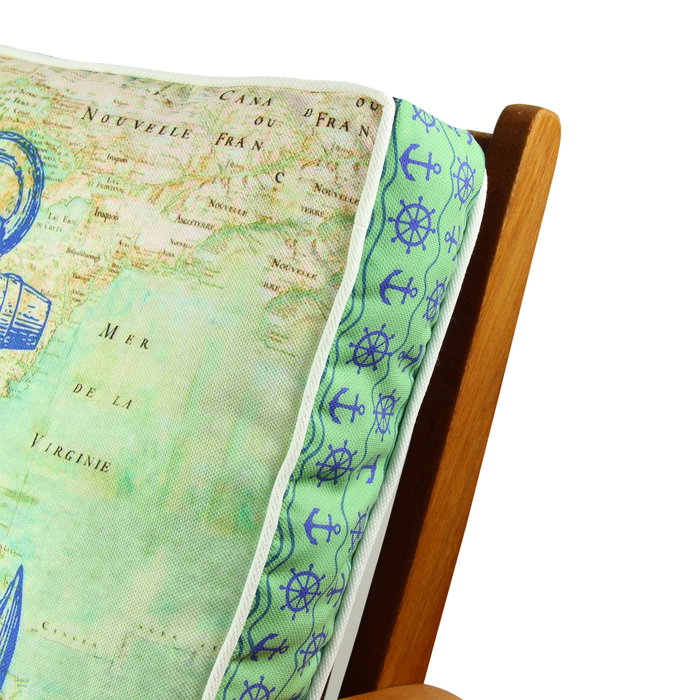 Aberto Design YM1011 Cojín de Lujo 42x42 cm, 50% Algodón/50% Poliéster, Relleno de Silicona para Confort y Estilo, Funda Extraíble